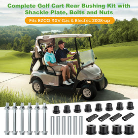 Stainless steel sleeves in the 10L0L EZGO RXV kit resist rust