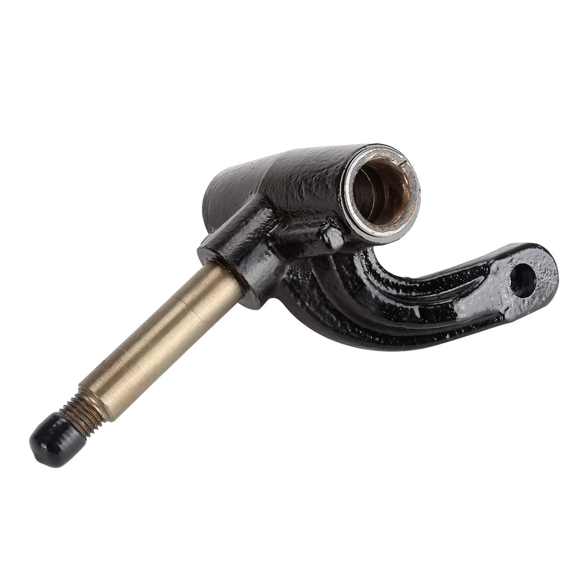 10L0L EZGO RXV front left spindle assembly in use on golf cart