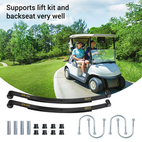 10L0L EZGO RXV installation parts simplify upgrading your suspension.