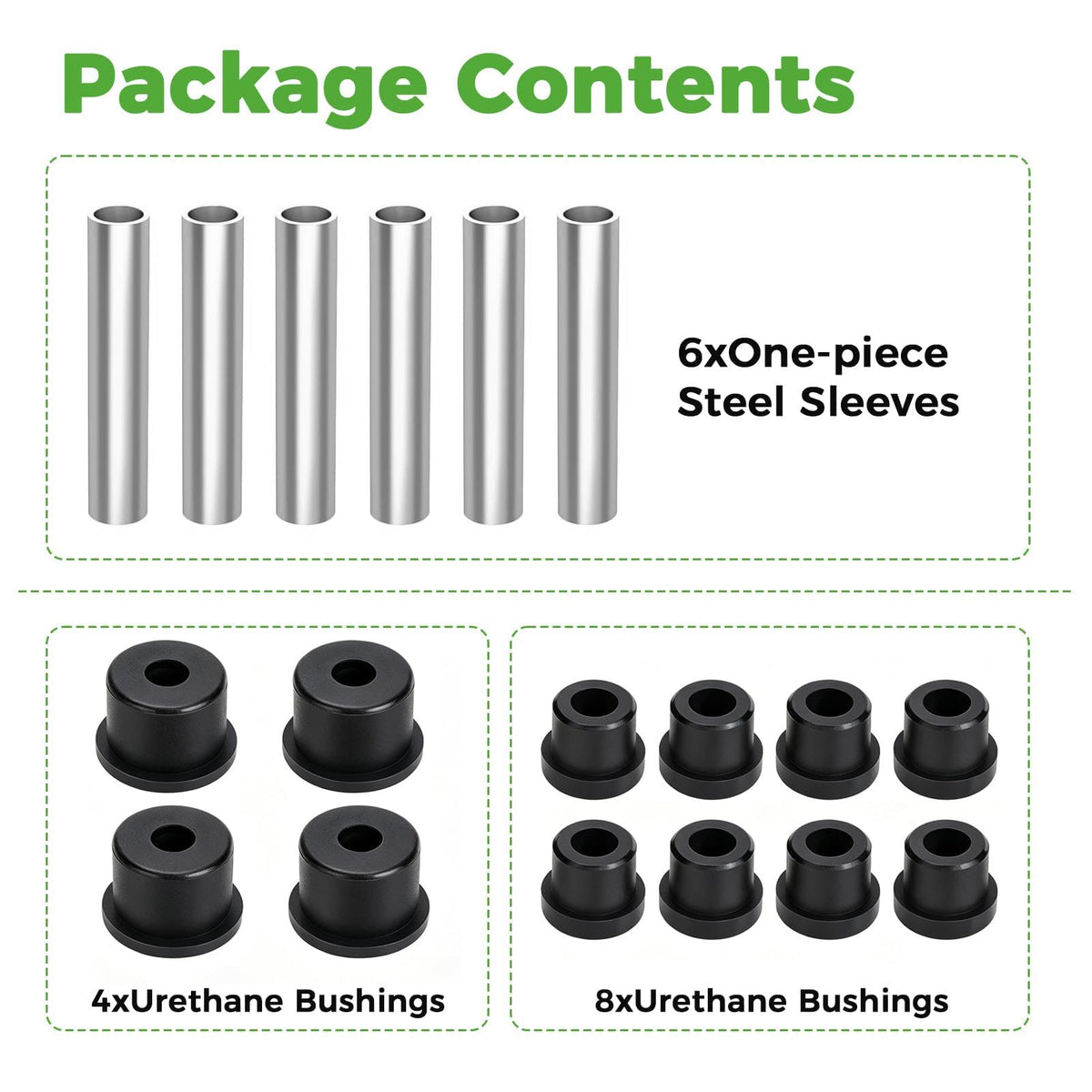 10L0L EZGO RXV installation guide and parts laid out
