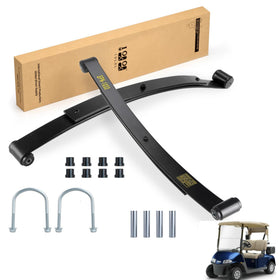 10L0L EZGO RXV rear leaf springs kit boosts load handling and stability.