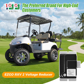 10L0L ezgo rxv2 2022 plug-in design enables tool-free installation.