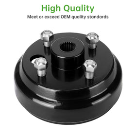 10L0L EZGO Shuttle 4/6 brake hub for easy maintenance.