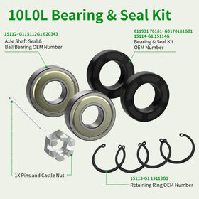 10L0L EZGO snap rings secure assembly for quick maintenance