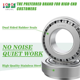 10L0L EZGO TXT bearing race for durable wheel performance.
