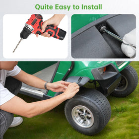 10L0L EZGO TXT fender flare assembly-ready front and rear