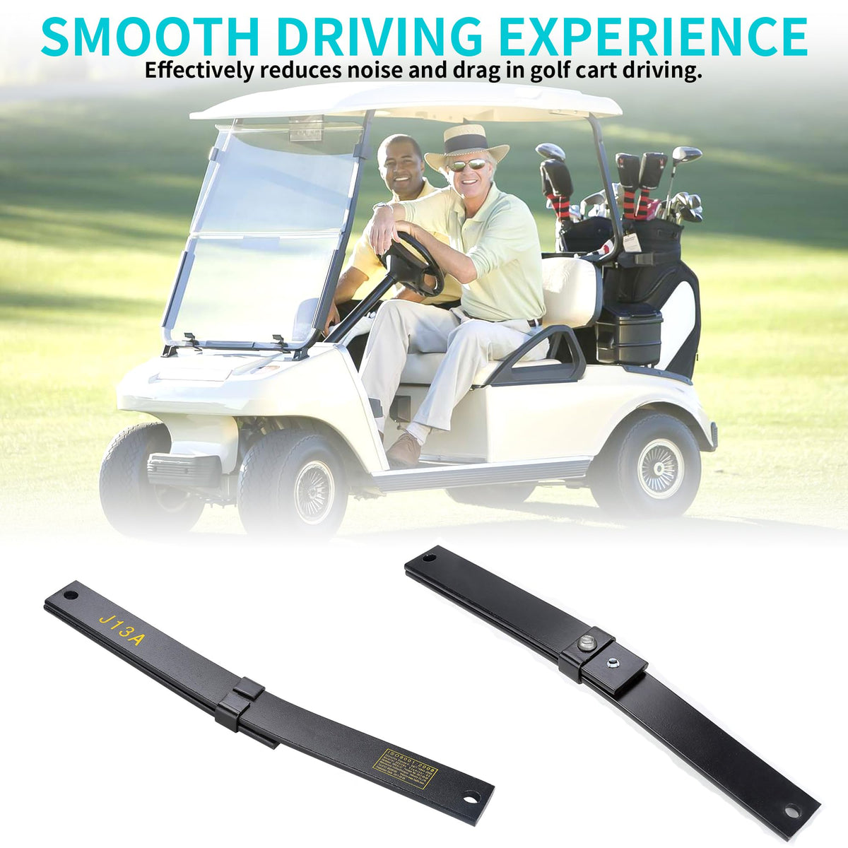 10L0L EZGO TXT front spring for 2001-2003 enhances stability