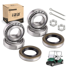 10L0L EZGO TXT front wheel bearing cones and races for a smoother ride