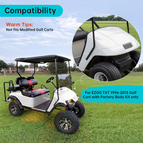 10L0L EZGO TXT installation view for a secure, factory-like fit.