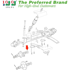 10L0L EZGO TXT Marathon bearing seal kit with durable components