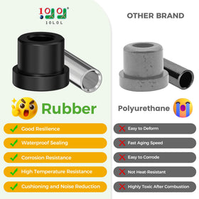 10L0L ezgo txt 1994-up bushing kit durable rubber sleeves