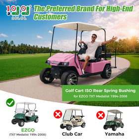 10L0L OEM replacement bushings align with EZGO TXT/Medalist specs for durable performance