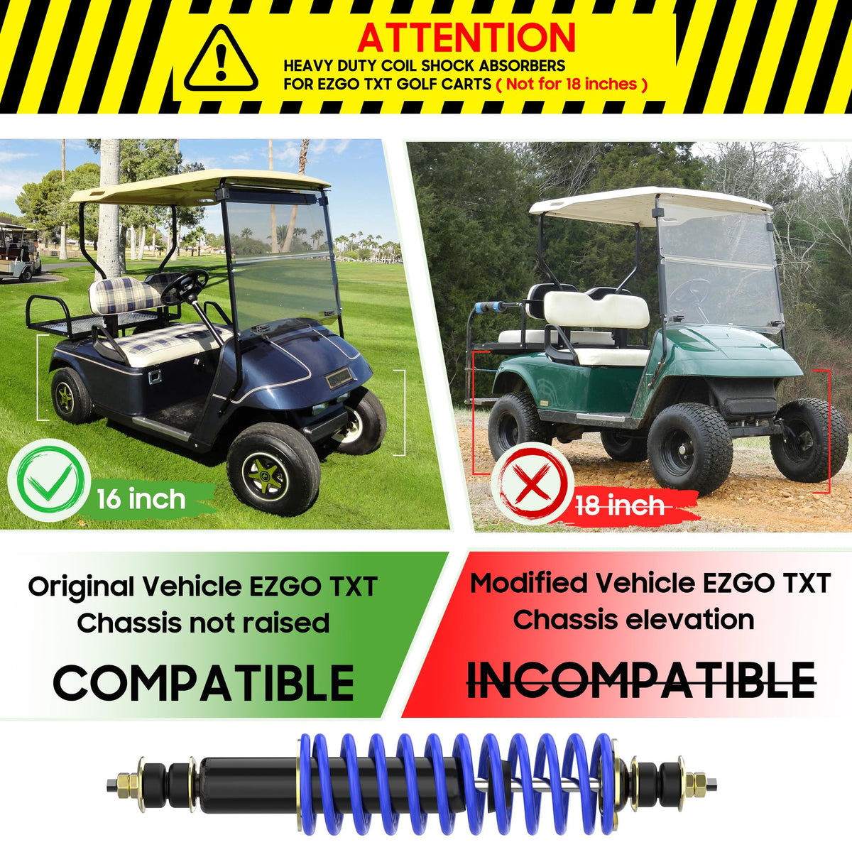 10L0L compatibility label for EZGO TXT Medalist