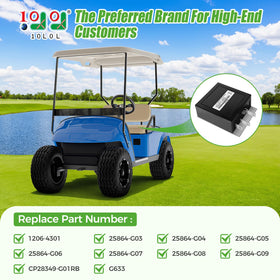 10L0L EZGO TXT Medalist controller side view for easy fit