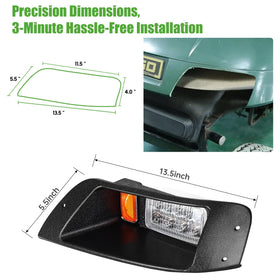 10L0L EZGO TXT military-grade polycarbonate lens for durability