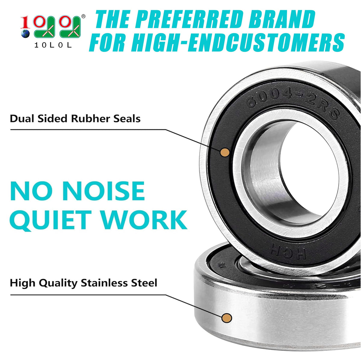 10L0L EZGO TXT rear axle bearings and seals for smooth ride
