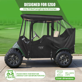 10L0L EZGO TXT/RXV enclosure provides 360° view for safe reversing