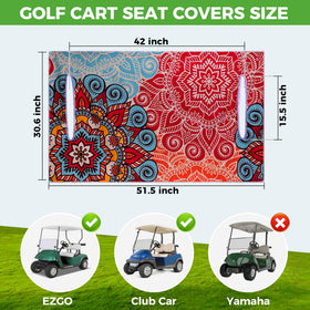 10L0L EZGO TXT/RXV and Club Car DS/Precedent fit confirms universal compatibility