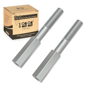 10L0L EZGO TXT shock extension rod pair for lifted Medalist carts