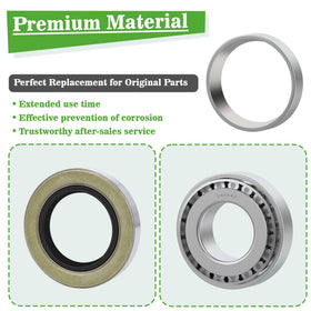 10L0L EZGO TXT slotted nuts for reliable shaft fastening.