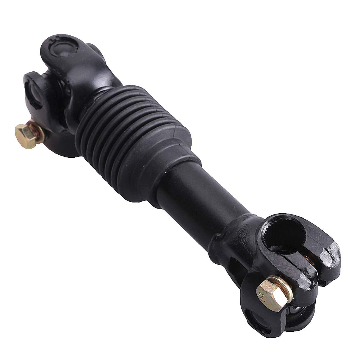 10L0L EZGO TXT steering shaft joint close-up emphasizes durability.