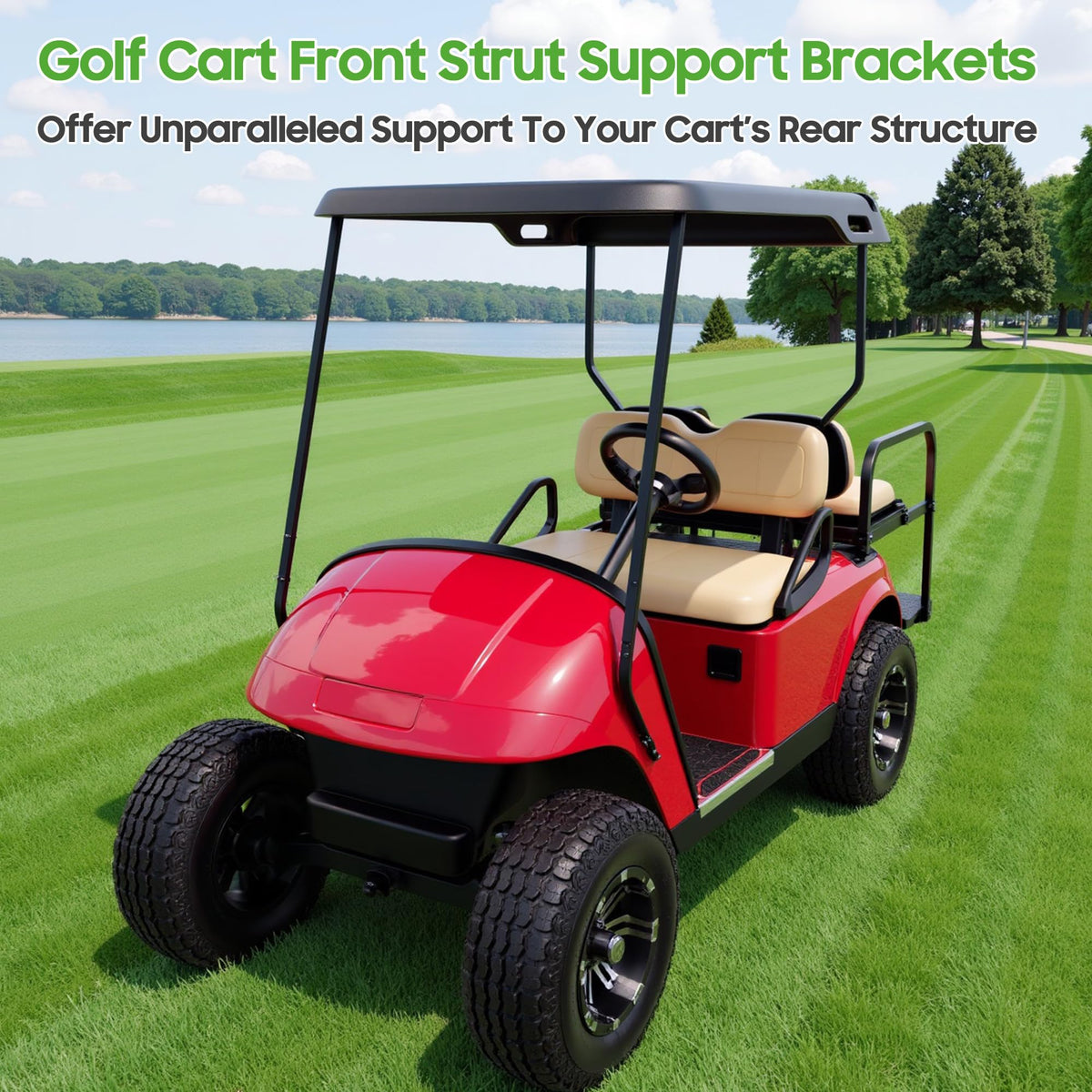 10L0L front roof brackets aid quick maintenance and secure installation.