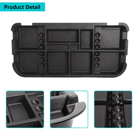 10L0L underseat tray easy to remove and clean.