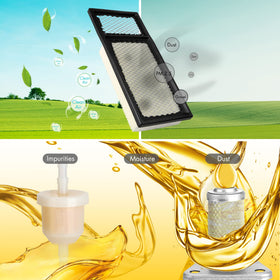 10L0L EZGO tune up kit fuel filter close-up for reliable fueling.