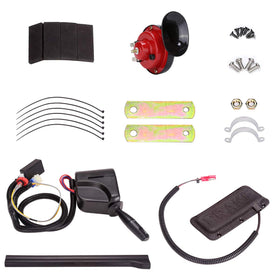10L0L EZGO TXT turn signals provide clear signaling on dark roads.