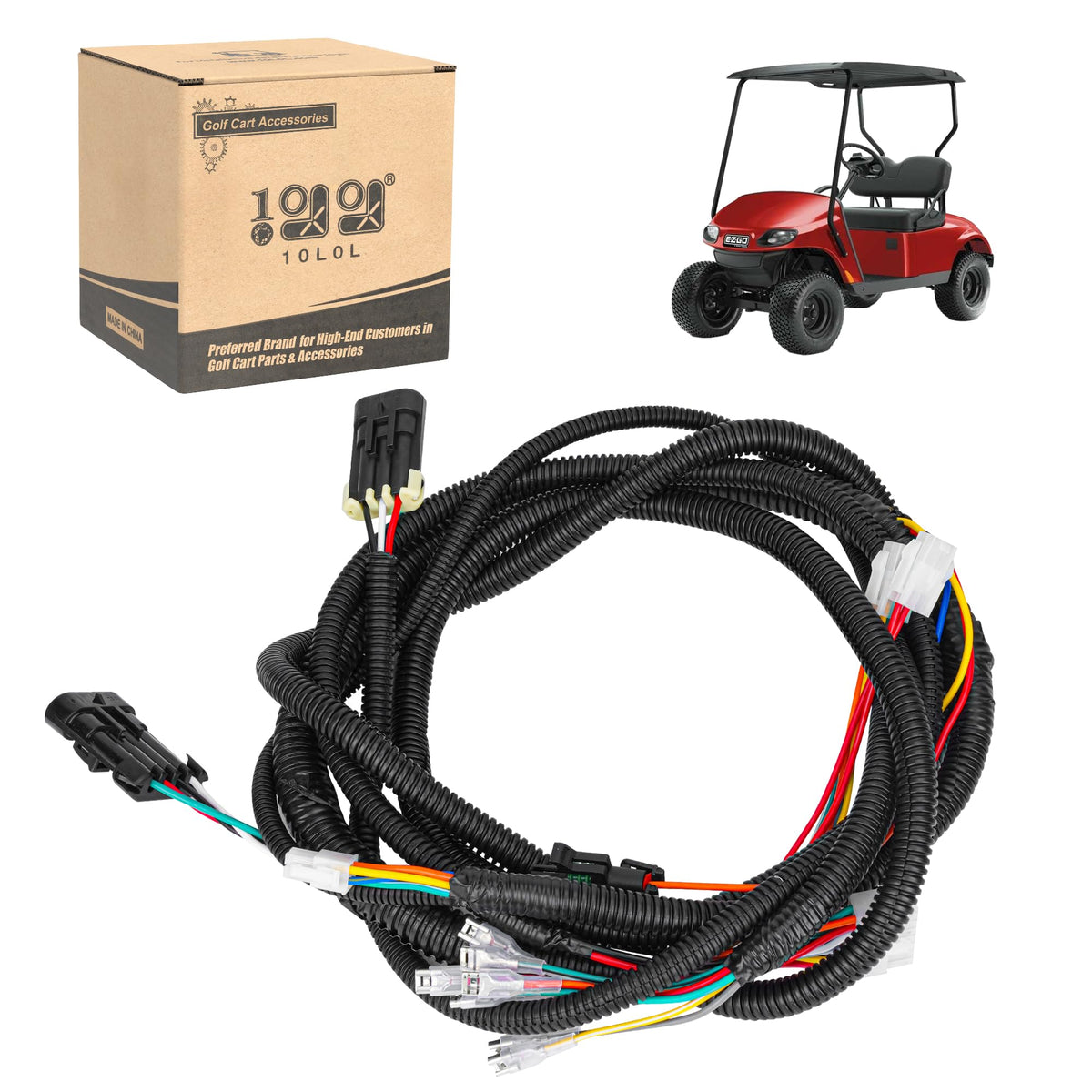 10L0L EZGO TXT48 main wiring harness for seamless OEM replacement