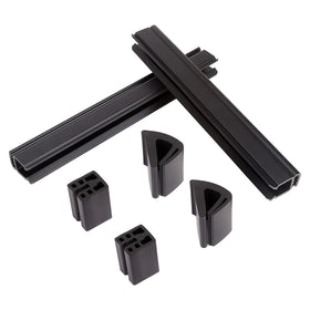EZGO windshield assembly ready with 10L0L clips for 1994-2013 models