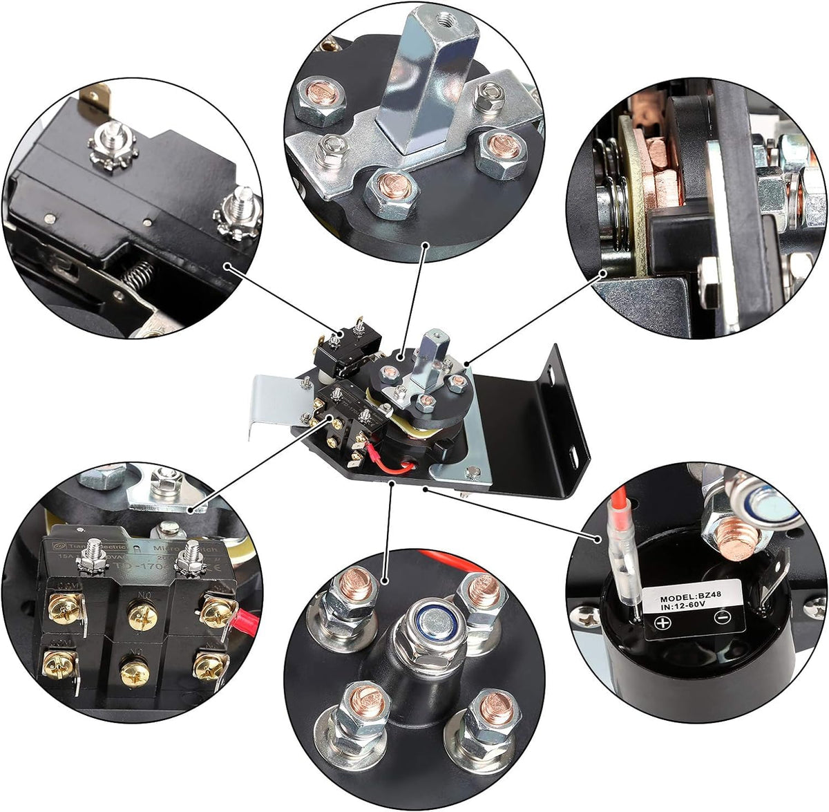 10L0L OEM replacement parts and packaging for EZGO Marathon F&R switch.