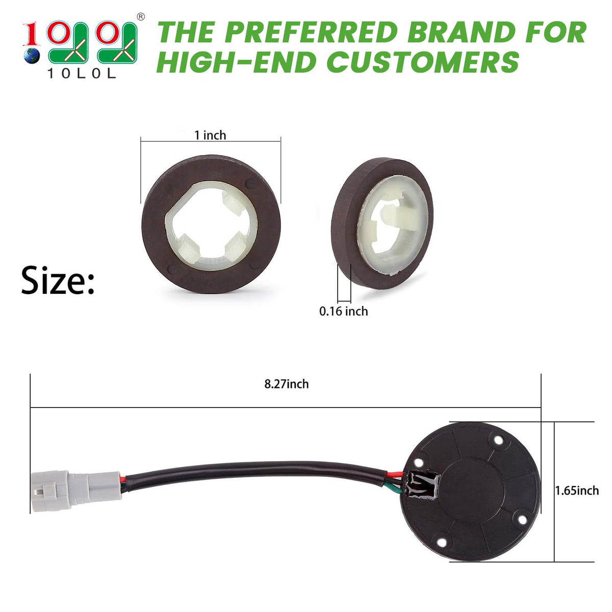 10L0L speed sensor magnet for Yamaha G22/G29 enables accurate signal capture