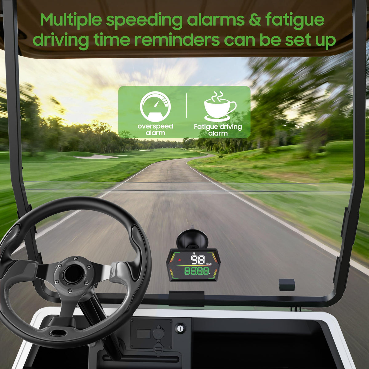 10L0L fatigue driving alert reminding to take breaks on course