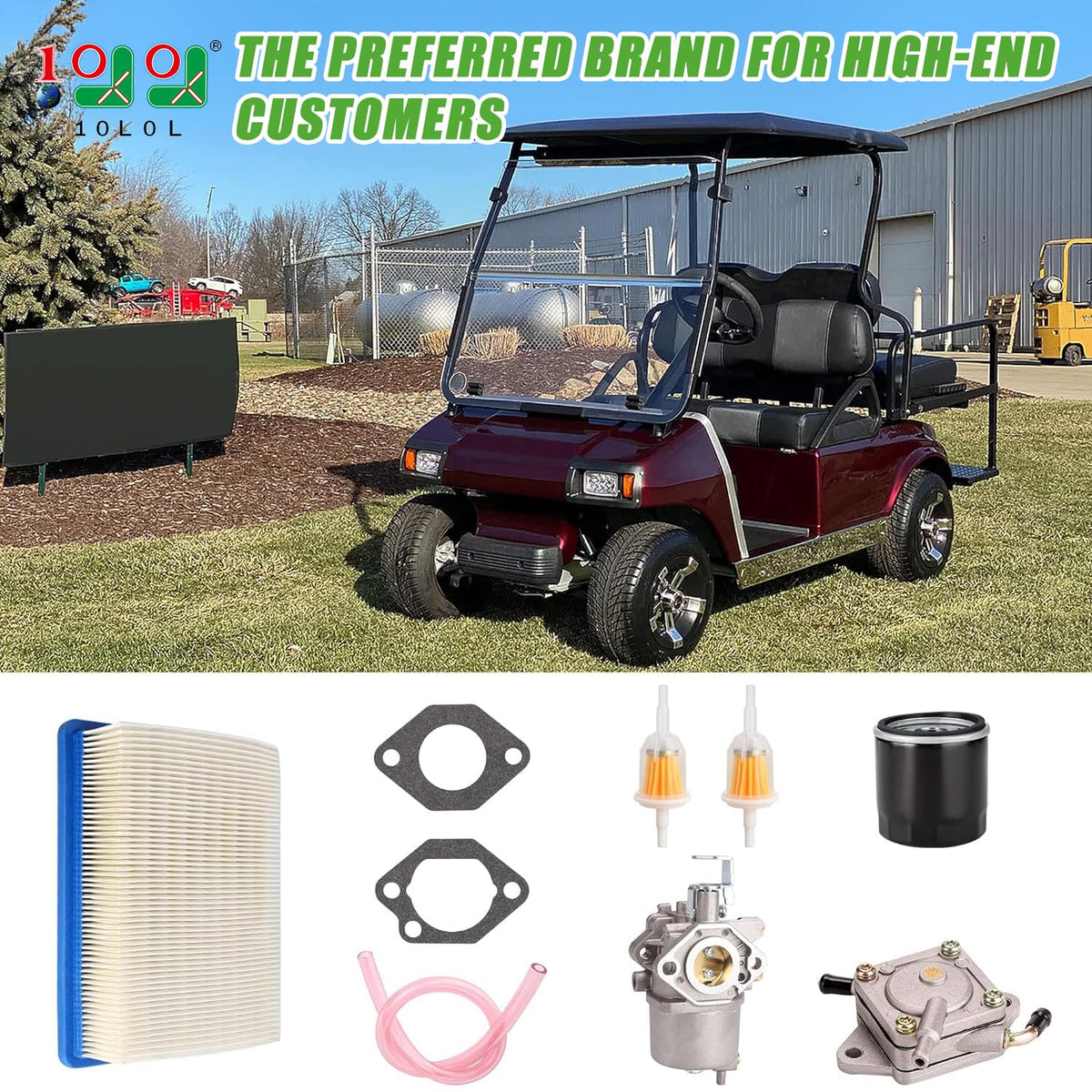 10L0L FE290 fuel pump kit close-up highlighting steady fuel delivery.