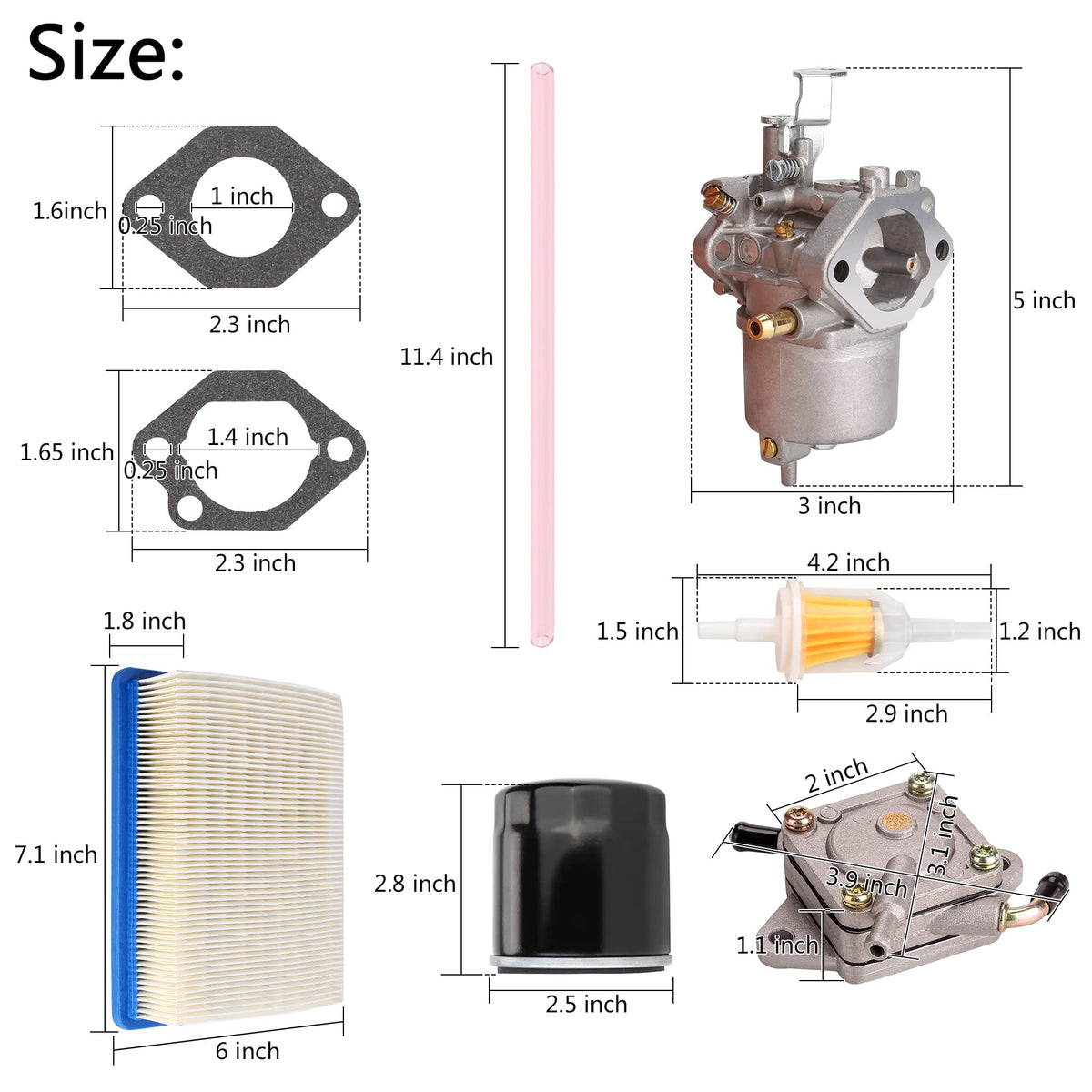 10L0L FE290 kit packaging close-up showing included components for easy compatibility.
