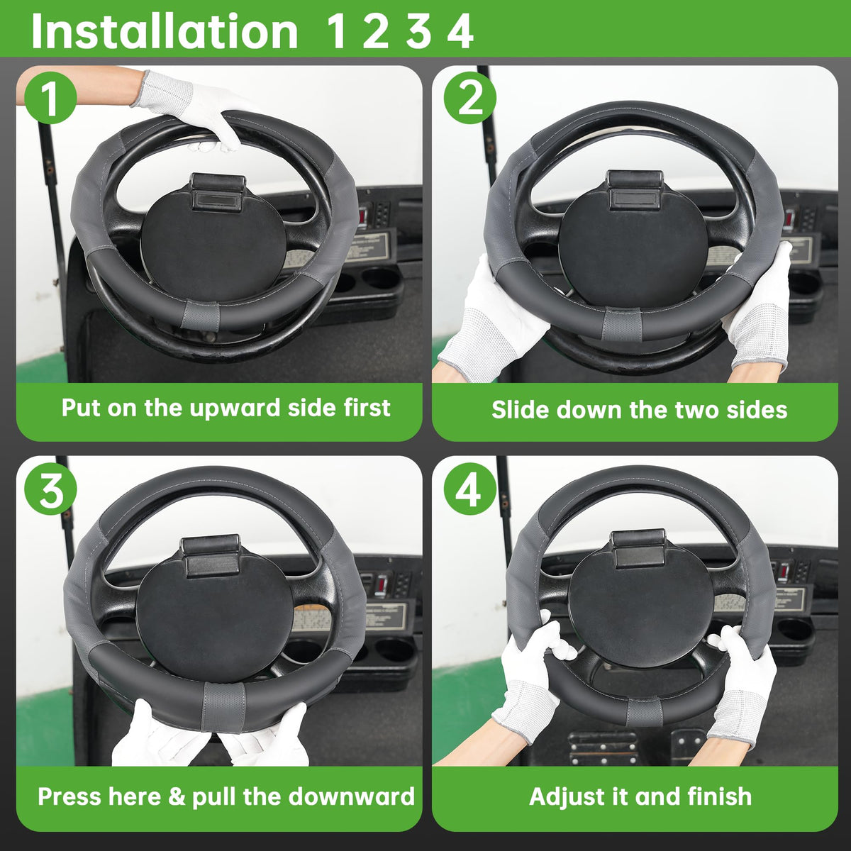 EZGO TXT/RXV fit delivers a close, factory-like appearance.