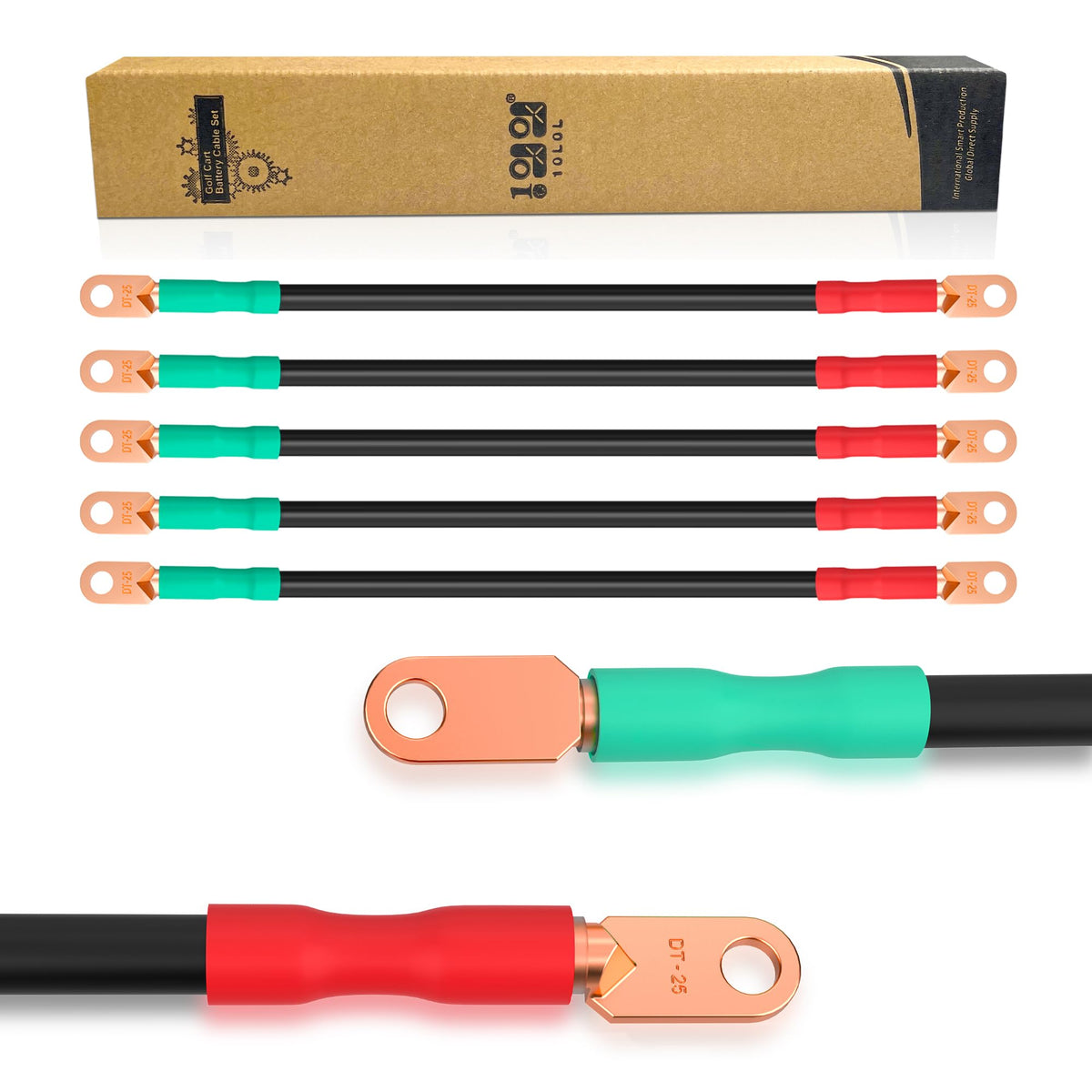 10L0L five pack cables in box ready for upgrade