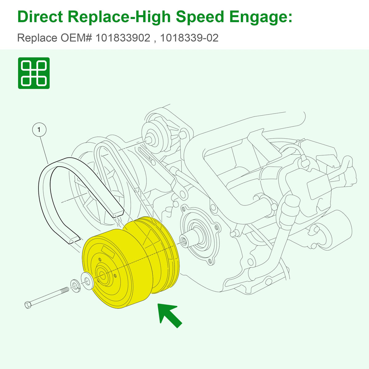 10l0l Fleet maintenance upgrade clutch provides cost-effective performance improvements