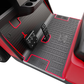 10L0L honeycomb-pattern floor mat, anti-slip performance.