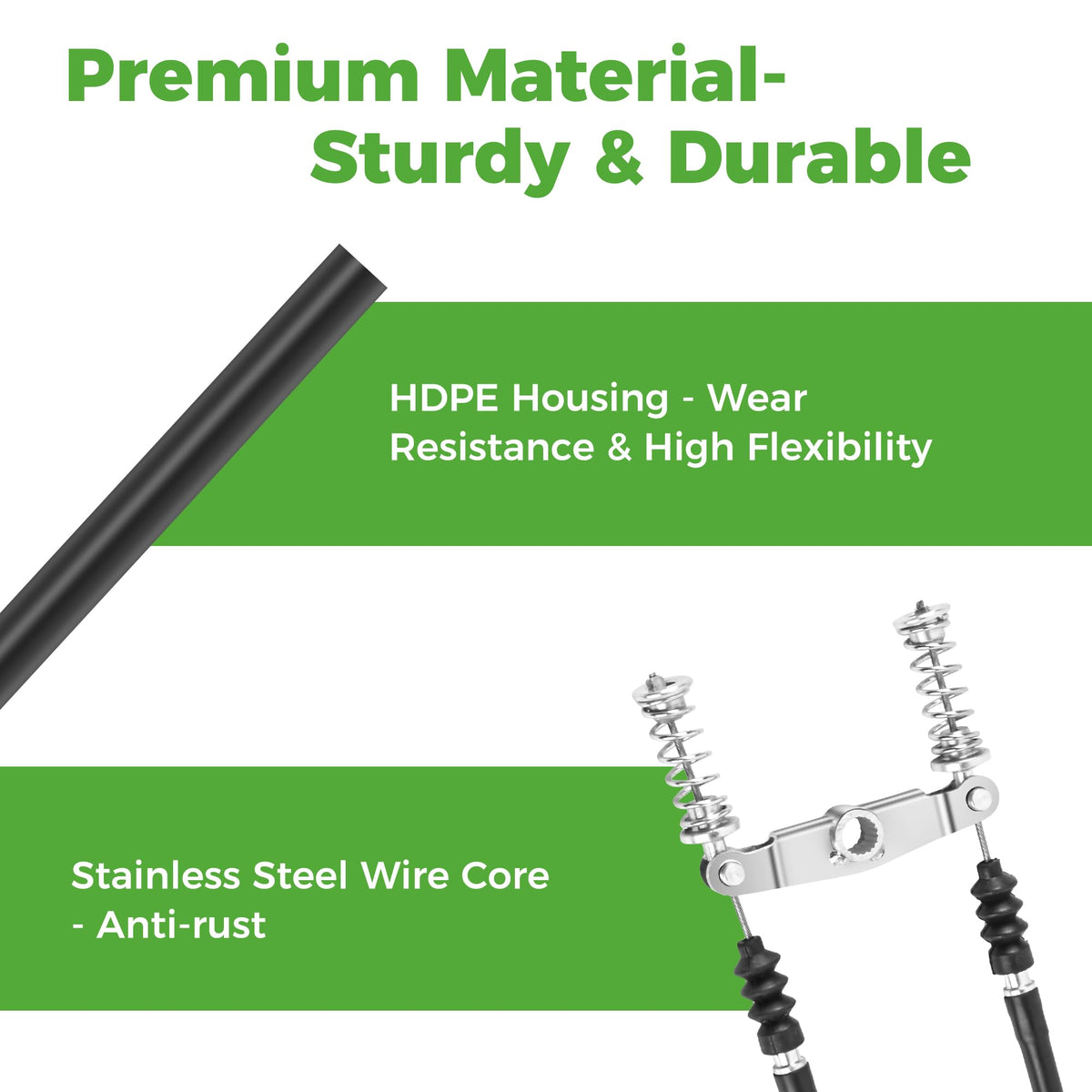 10l0l FNR cable for Yamaha G29 84 inch length designed for full-length installation