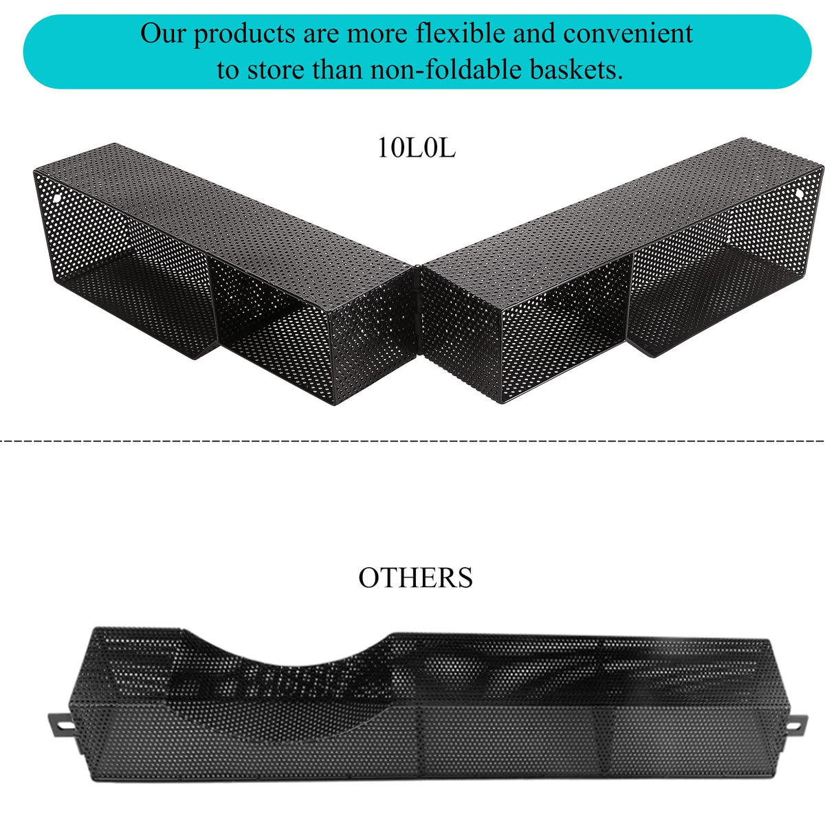 10L0L foldable depth design enables flexible layouts