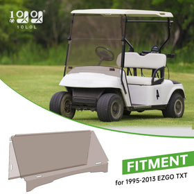 10L0L foldable windshield dimensions shown: fits 1995-2013 TXT models.