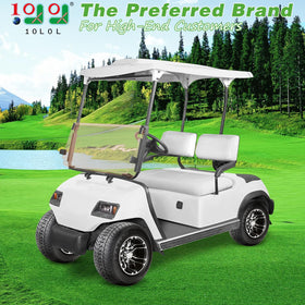 10L0L folding windshield side view showing flip-open design for weather versatility