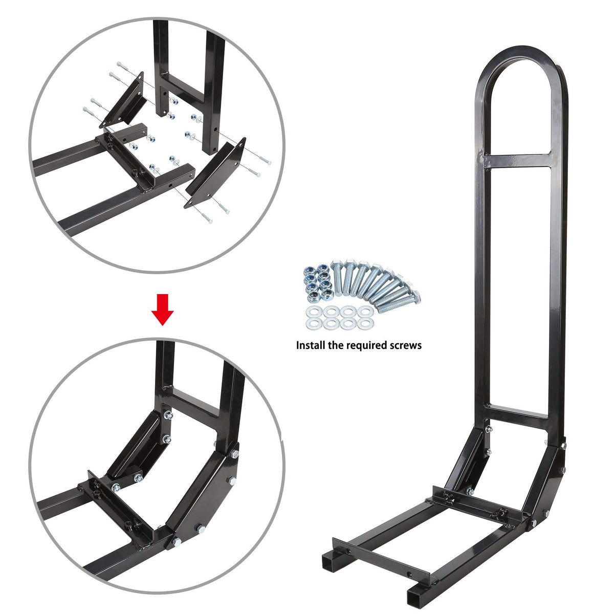 10L0L foot plate mounting fits standard footboards with adjustable spacing