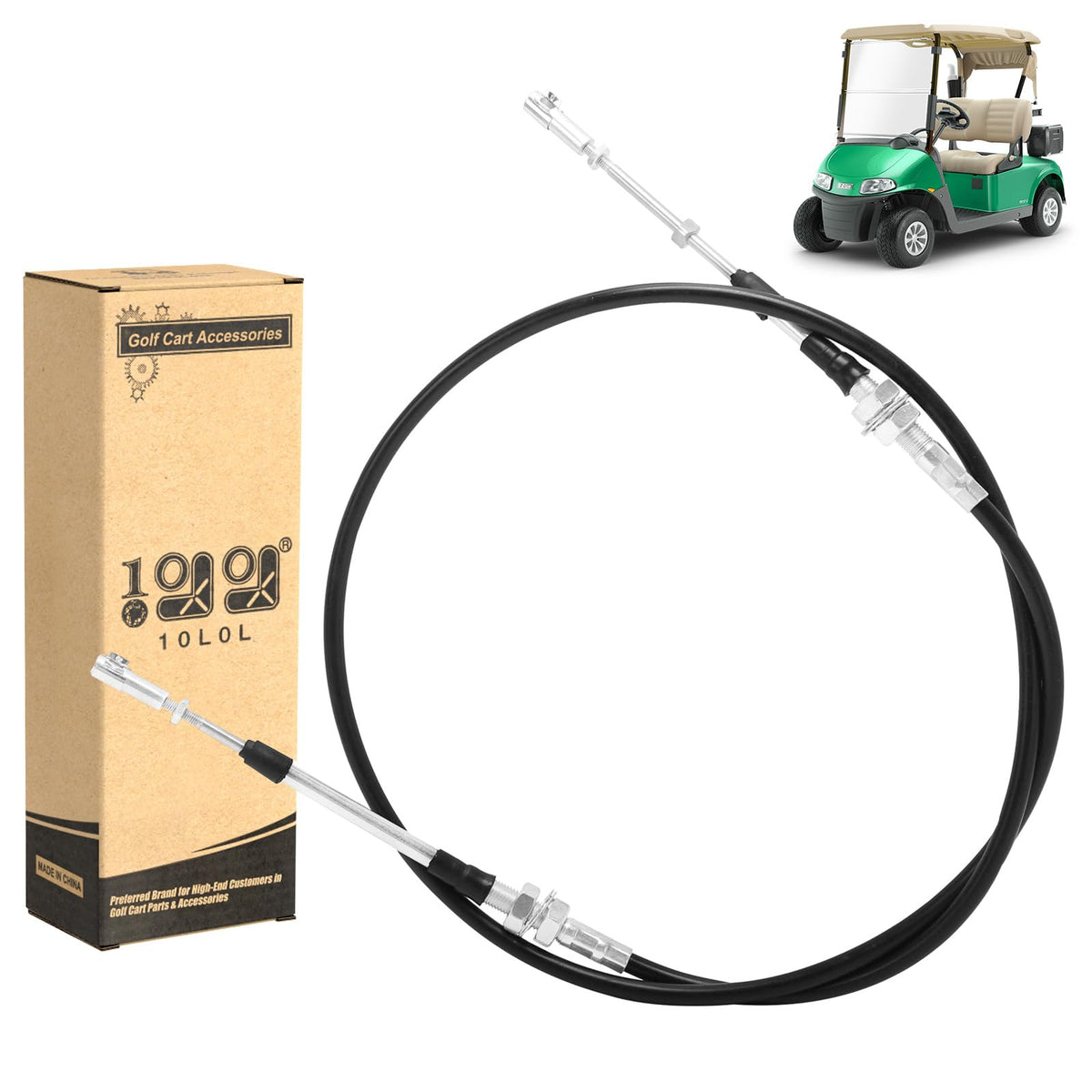 10L0L forward-reverse shift cable for EZGO RXV improves smooth gear changes