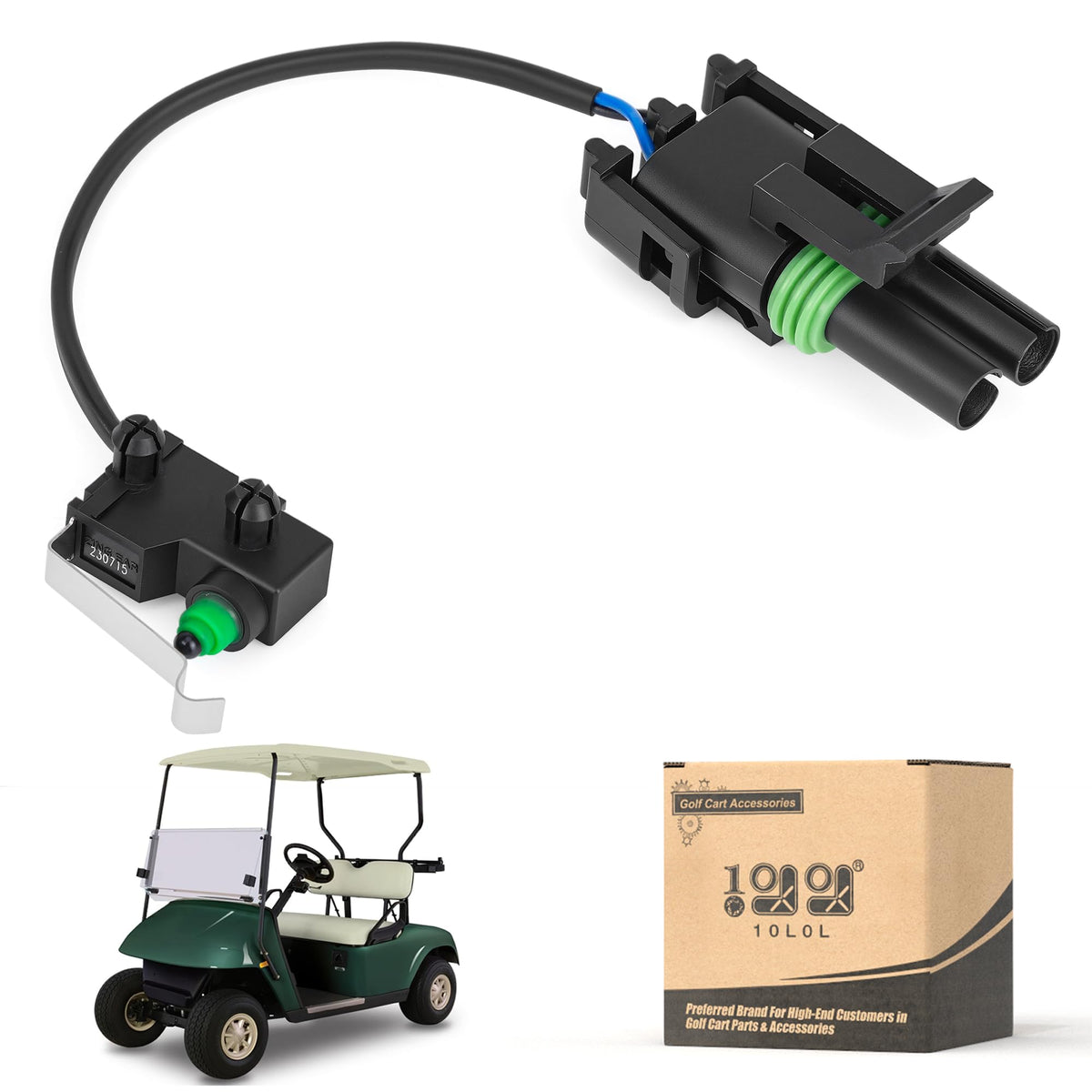 10L0L forward switch assembly for EZGO DCS improves forward control