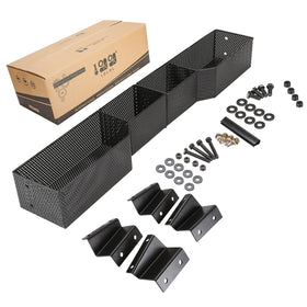 10L0L four-compartment design organizes small items efficiently.