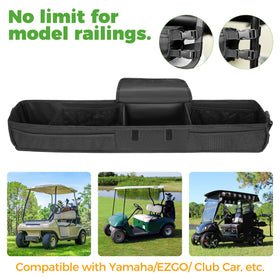 10L0L four-compartment storage keeps balls, phones, drinks, and valuables organized on rides