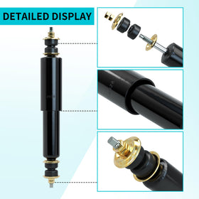10L0L four-shock kit includes bushings, washers, and locking nuts for complete install